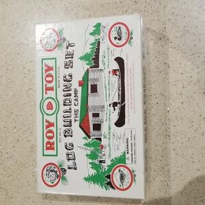 Roy Toy Log Building Set